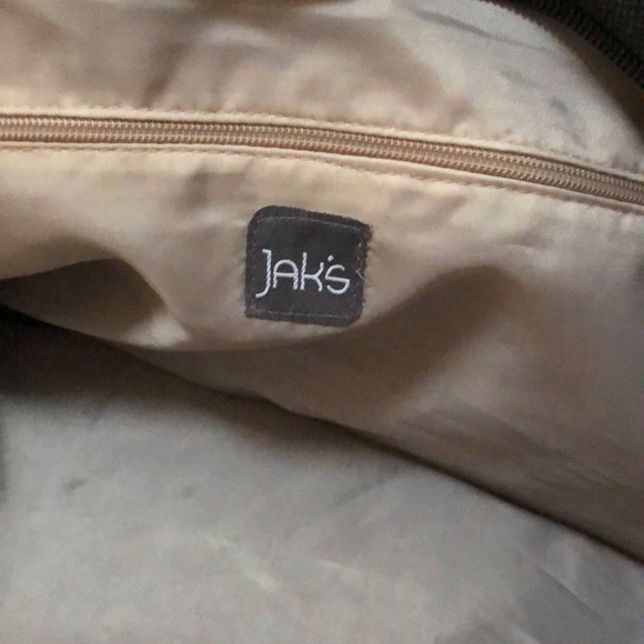 Jak’s fabric bag. Zip close. Two fabric handles. Rigid base. Excellent condition - Picture 3 of 4